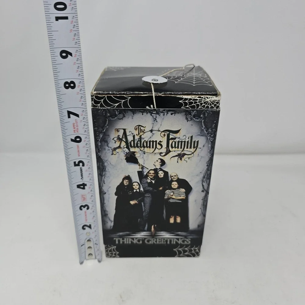 Vintage Addams Family Thing™️ Greetings Jack-in-the-box 1991 - RARE!